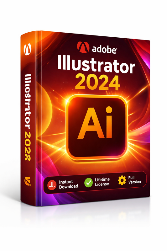 Illustrator 2024 Professional – Vector Graphic Design Software